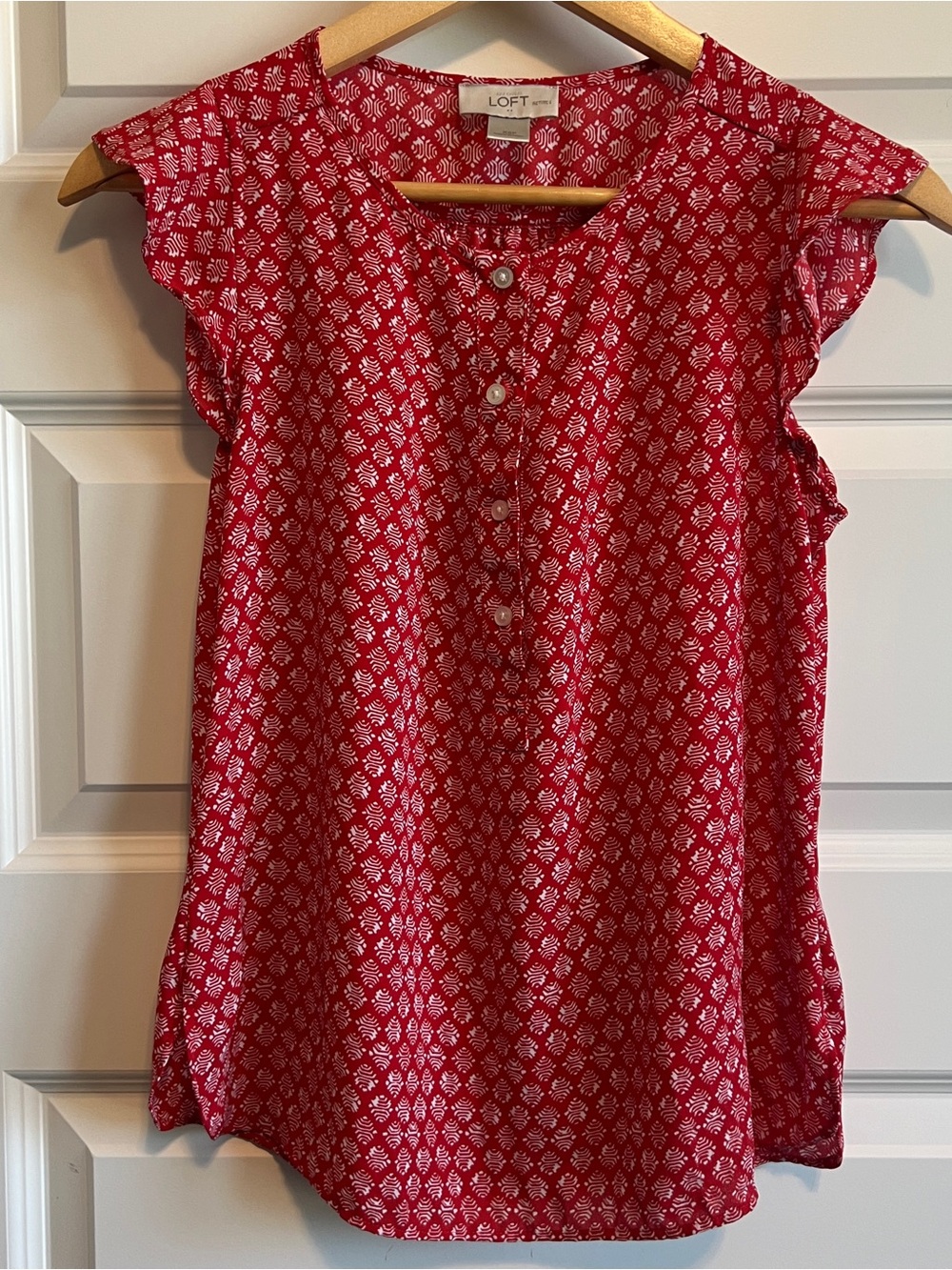 LOFT Sleeveless Blouse XSP